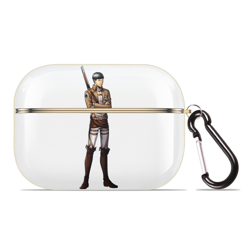 （画像用） 進撃の巨人 Attack on Titan 【AirPods Pro用】ハードシェル保護ケース｜耐衝撃・防指紋・カラビナ付き商品仕様