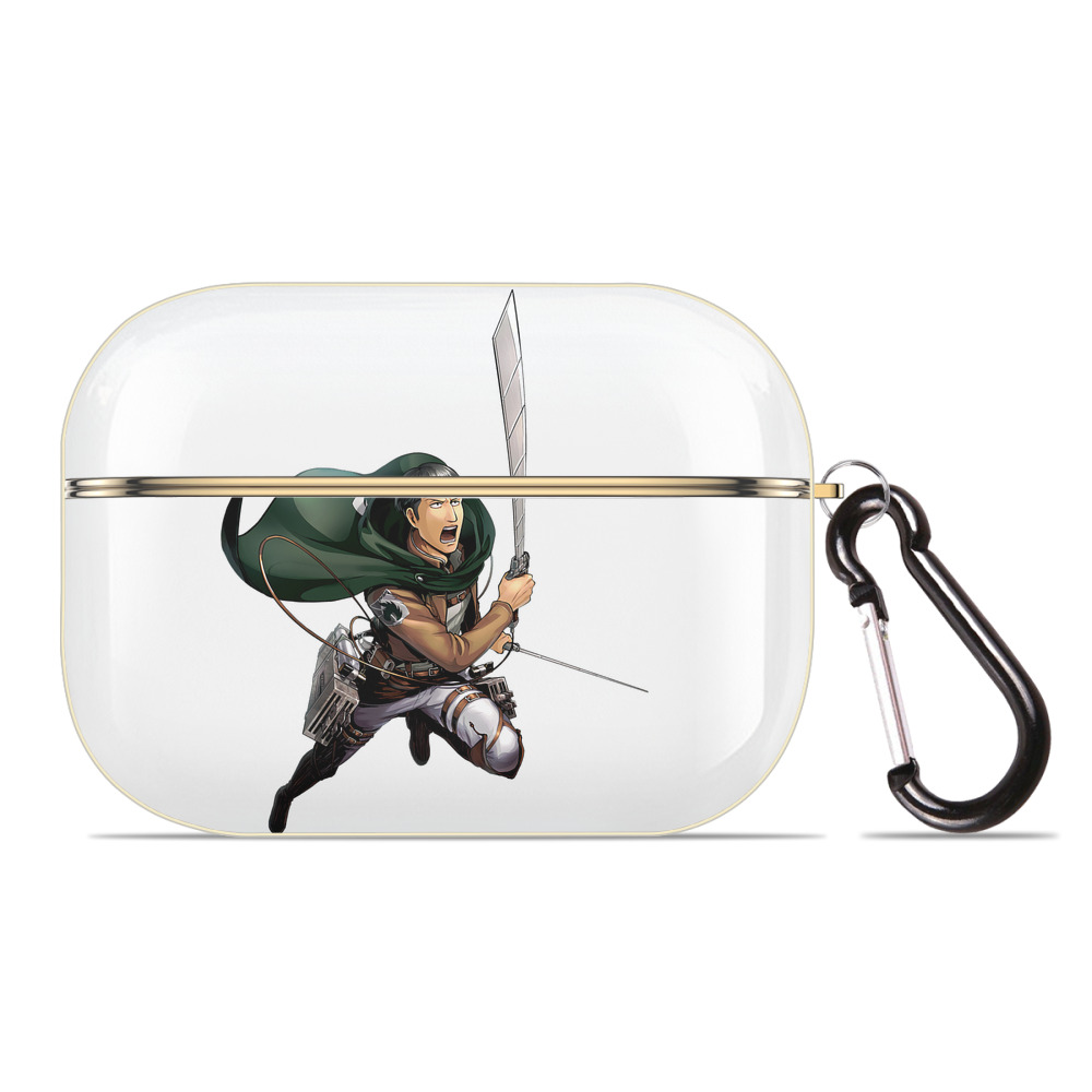 （画像用） 進撃の巨人 Attack on Titan 【AirPods Pro用】ハードシェル保護ケース｜耐衝撃・防指紋・カラビナ付き商品仕様