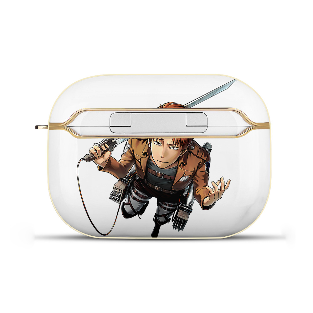 （画像用） 進撃の巨人 Attack on Titan 【AirPods Pro用】ハードシェル保護ケース｜耐衝撃・防指紋・カラビナ付き商品仕様
