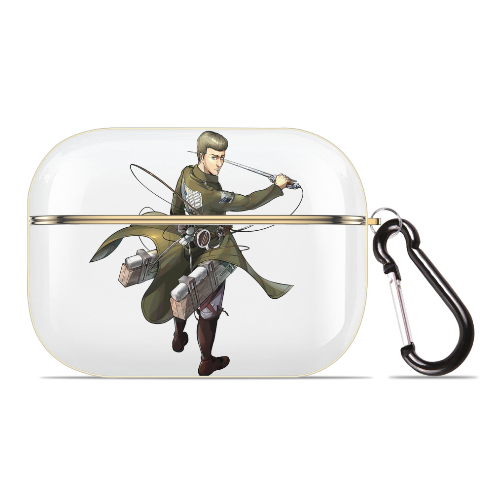（画像用） 進撃の巨人 Attack on Titan 【AirPods Pro用】ハードシェル保護ケース｜耐衝撃・防指紋・カラビナ付き商品仕様