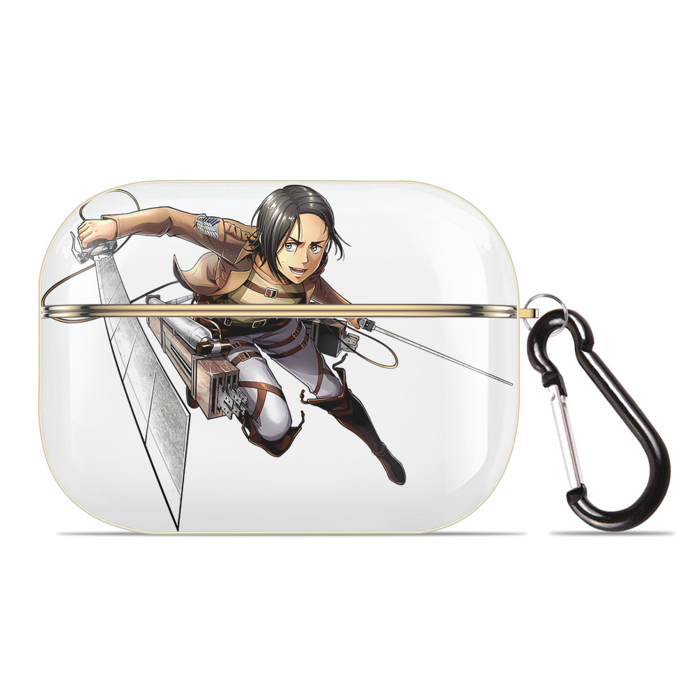 （画像用） 進撃の巨人 Attack on Titan 【AirPods Pro用】ハードシェル保護ケース｜耐衝撃・防指紋・カラビナ付き商品仕様