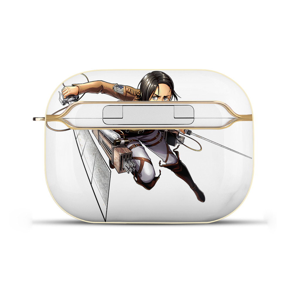 （画像用） 進撃の巨人 Attack on Titan 【AirPods Pro用】ハードシェル保護ケース｜耐衝撃・防指紋・カラビナ付き商品仕様