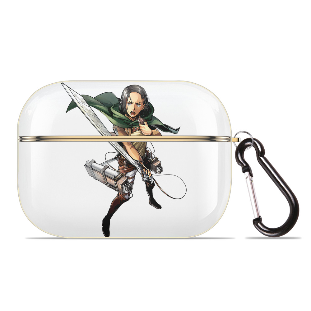 （画像用） 進撃の巨人 Attack on Titan 【AirPods Pro用】ハードシェル保護ケース｜耐衝撃・防指紋・カラビナ付き商品仕様