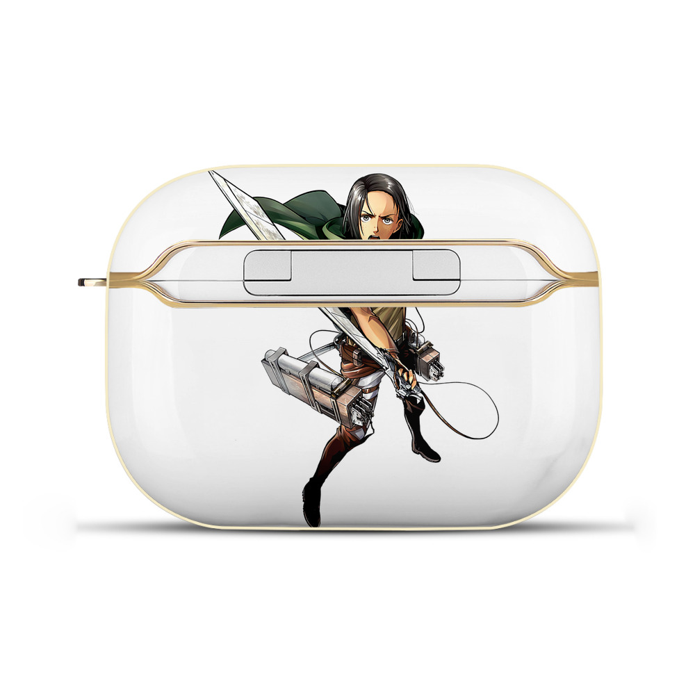 （画像用） 進撃の巨人 Attack on Titan 【AirPods Pro用】ハードシェル保護ケース｜耐衝撃・防指紋・カラビナ付き商品仕様