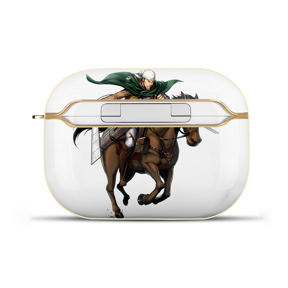 （画像用） 進撃の巨人 Attack on Titan 【AirPods Pro用】ハードシェル保護ケース｜耐衝撃・防指紋・カラビナ付き商品仕様