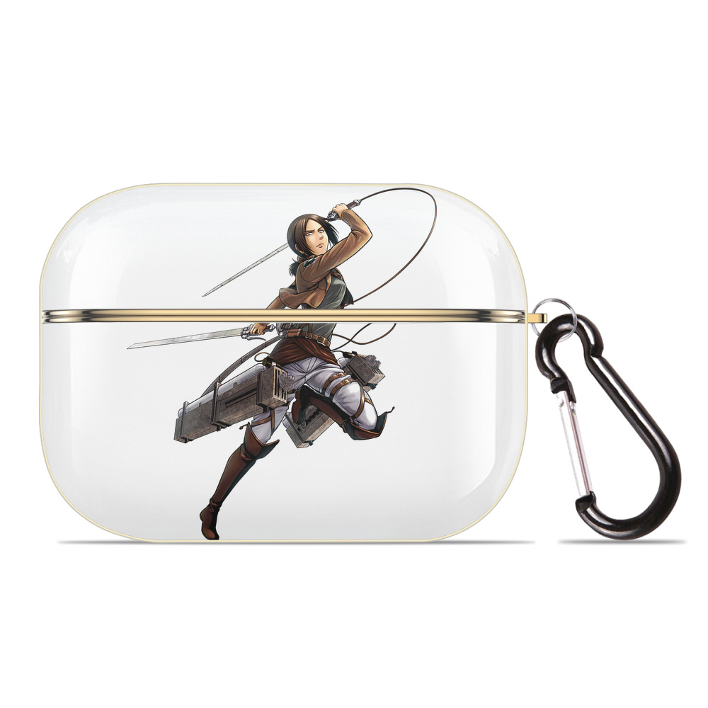 （画像用） 進撃の巨人 Attack on Titan 【AirPods Pro用】ハードシェル保護ケース｜耐衝撃・防指紋・カラビナ付き商品仕様