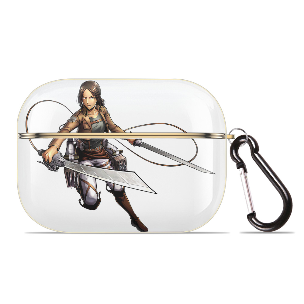 （画像用） 進撃の巨人 Attack on Titan 【AirPods Pro用】ハードシェル保護ケース｜耐衝撃・防指紋・カラビナ付き商品仕様