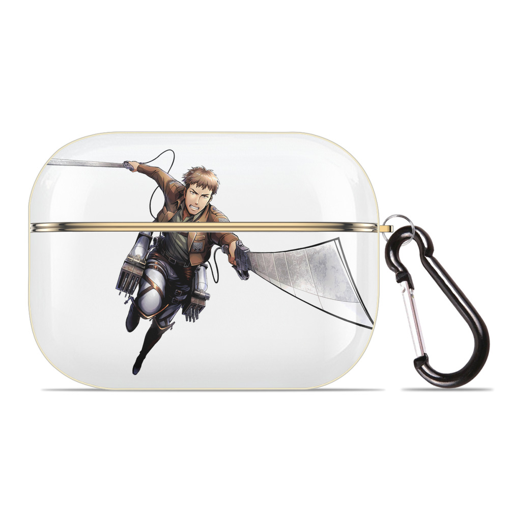 （画像用） 進撃の巨人 Attack on Titan 【AirPods Pro用】ハードシェル保護ケース｜耐衝撃・防指紋・カラビナ付き商品仕様