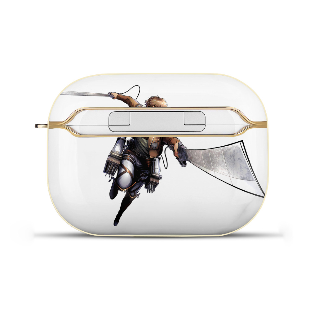 （画像用） 進撃の巨人 Attack on Titan 【AirPods Pro用】ハードシェル保護ケース｜耐衝撃・防指紋・カラビナ付き商品仕様