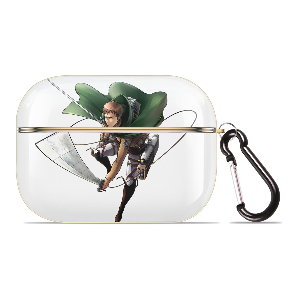 （画像用） 進撃の巨人 Attack on Titan 【AirPods Pro用】ハードシェル保護ケース｜耐衝撃・防指紋・カラビナ付き商品仕様