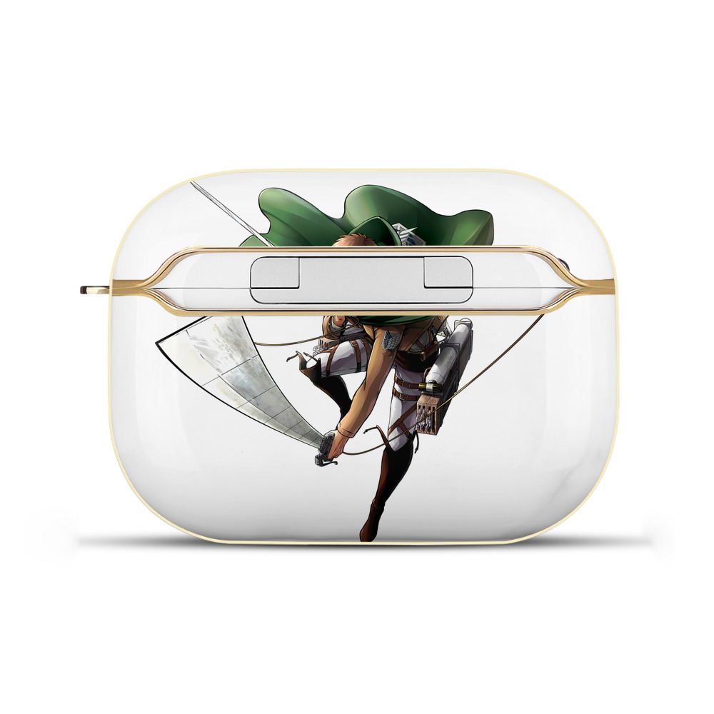 （画像用） 進撃の巨人 Attack on Titan 【AirPods Pro用】ハードシェル保護ケース｜耐衝撃・防指紋・カラビナ付き商品仕様