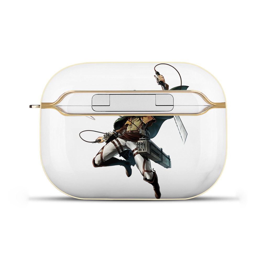 （画像用） 進撃の巨人 Attack on Titan 【AirPods Pro用】ハードシェル保護ケース｜耐衝撃・防指紋・カラビナ付き商品仕様