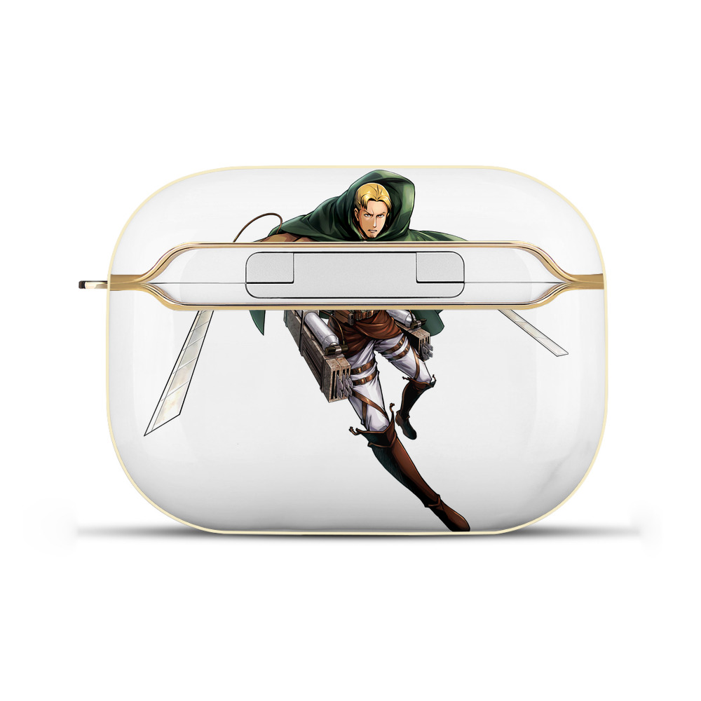 （画像用） 進撃の巨人 Attack on Titan 【AirPods Pro用】ハードシェル保護ケース｜耐衝撃・防指紋・カラビナ付き商品仕様