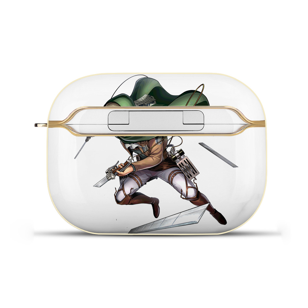 （画像用） 進撃の巨人 Attack on Titan 【AirPods Pro用】ハードシェル保護ケース｜耐衝撃・防指紋・カラビナ付き商品仕様