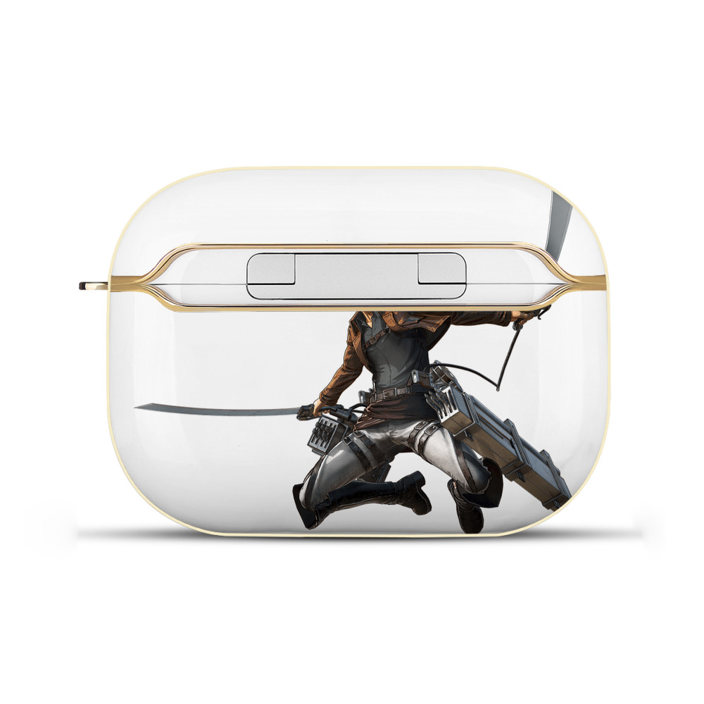 （画像用） 進撃の巨人 Attack on Titan 【AirPods Pro用】ハードシェル保護ケース｜耐衝撃・防指紋・カラビナ付き商品仕様