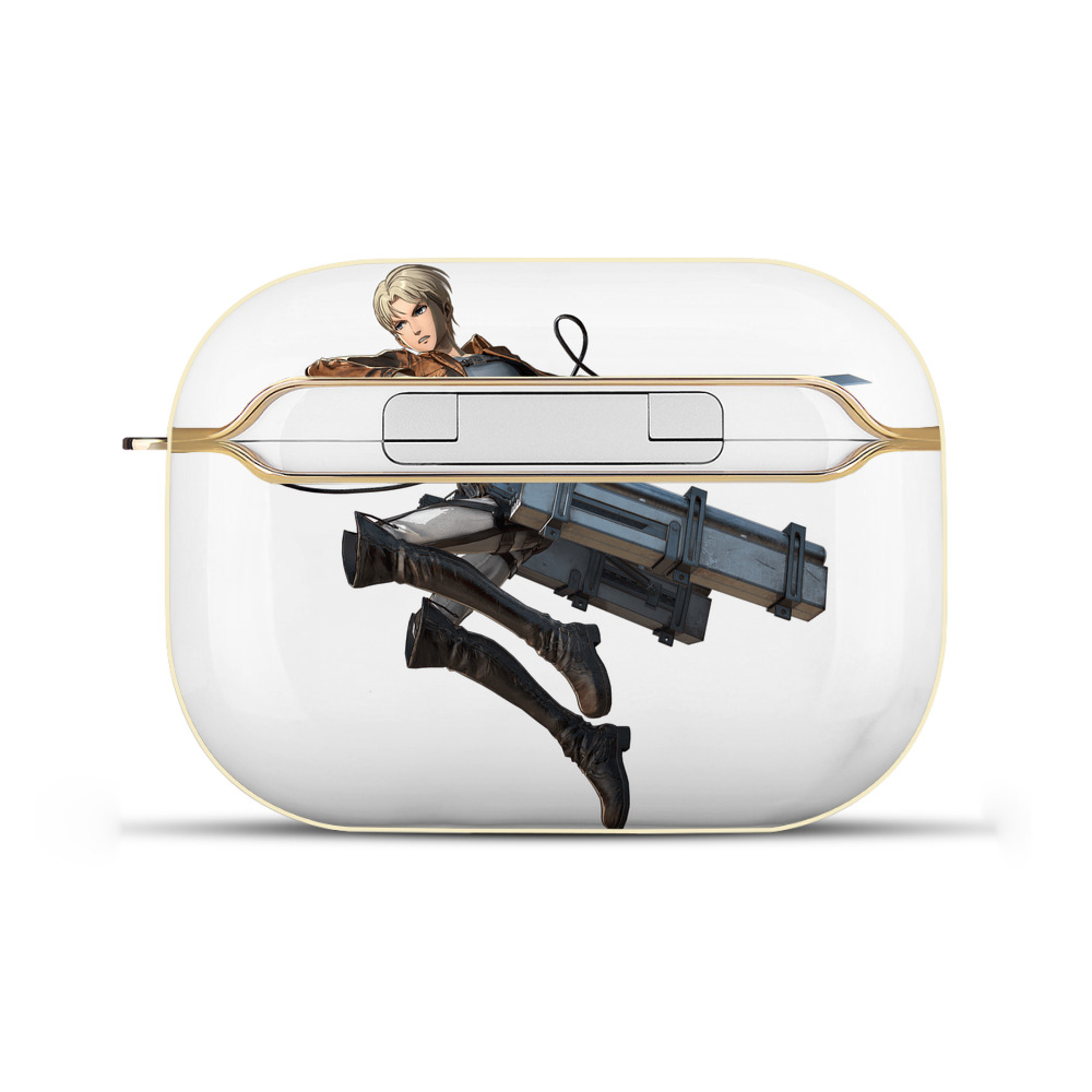 （画像用） 進撃の巨人 Attack on Titan 【AirPods Pro用】ハードシェル保護ケース｜耐衝撃・防指紋・カラビナ付き商品仕様