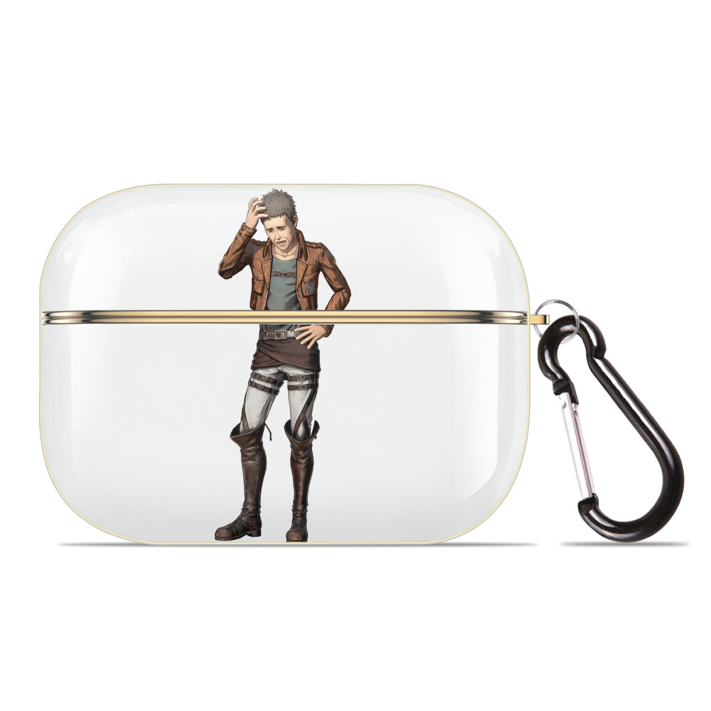 （画像用） 進撃の巨人 Attack on Titan 【AirPods Pro用】ハードシェル保護ケース｜耐衝撃・防指紋・カラビナ付き商品仕様