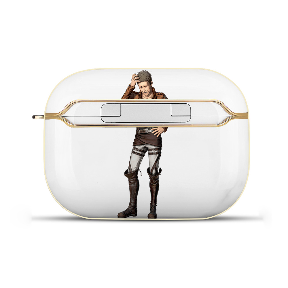 （画像用） 進撃の巨人 Attack on Titan 【AirPods Pro用】ハードシェル保護ケース｜耐衝撃・防指紋・カラビナ付き商品仕様