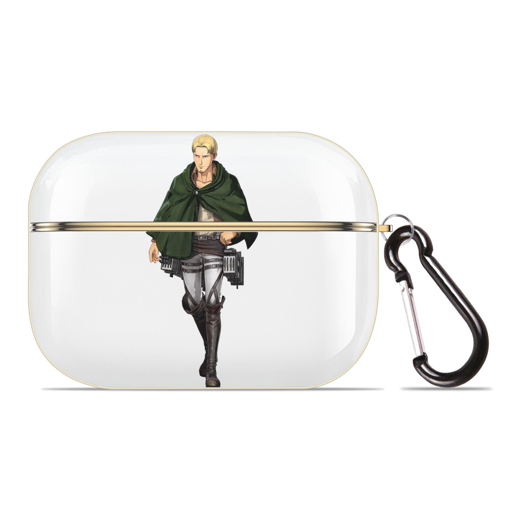 （画像用） 進撃の巨人 Attack on Titan 【AirPods Pro用】ハードシェル保護ケース｜耐衝撃・防指紋・カラビナ付き商品仕様