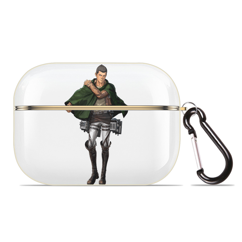 （画像用） 進撃の巨人 Attack on Titan 【AirPods Pro用】ハードシェル保護ケース｜耐衝撃・防指紋・カラビナ付き商品仕様