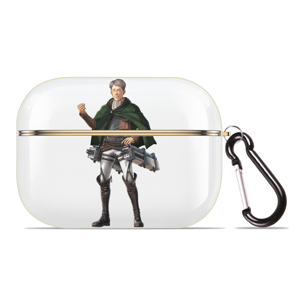 （画像用） 進撃の巨人 Attack on Titan 【AirPods Pro用】ハードシェル保護ケース｜耐衝撃・防指紋・カラビナ付き商品仕様