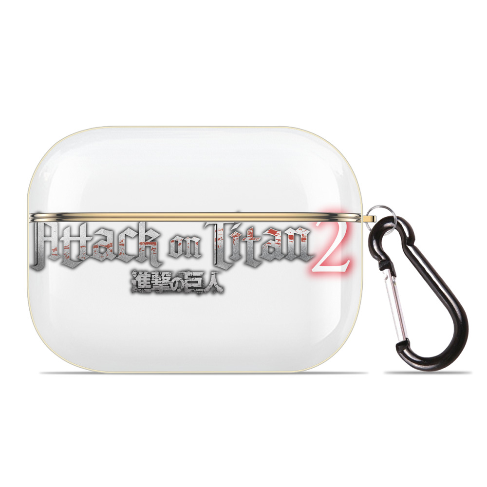 （画像用） 進撃の巨人 Attack on Titan 【AirPods Pro用】ハードシェル保護ケース｜耐衝撃・防指紋・カラビナ付き商品仕様