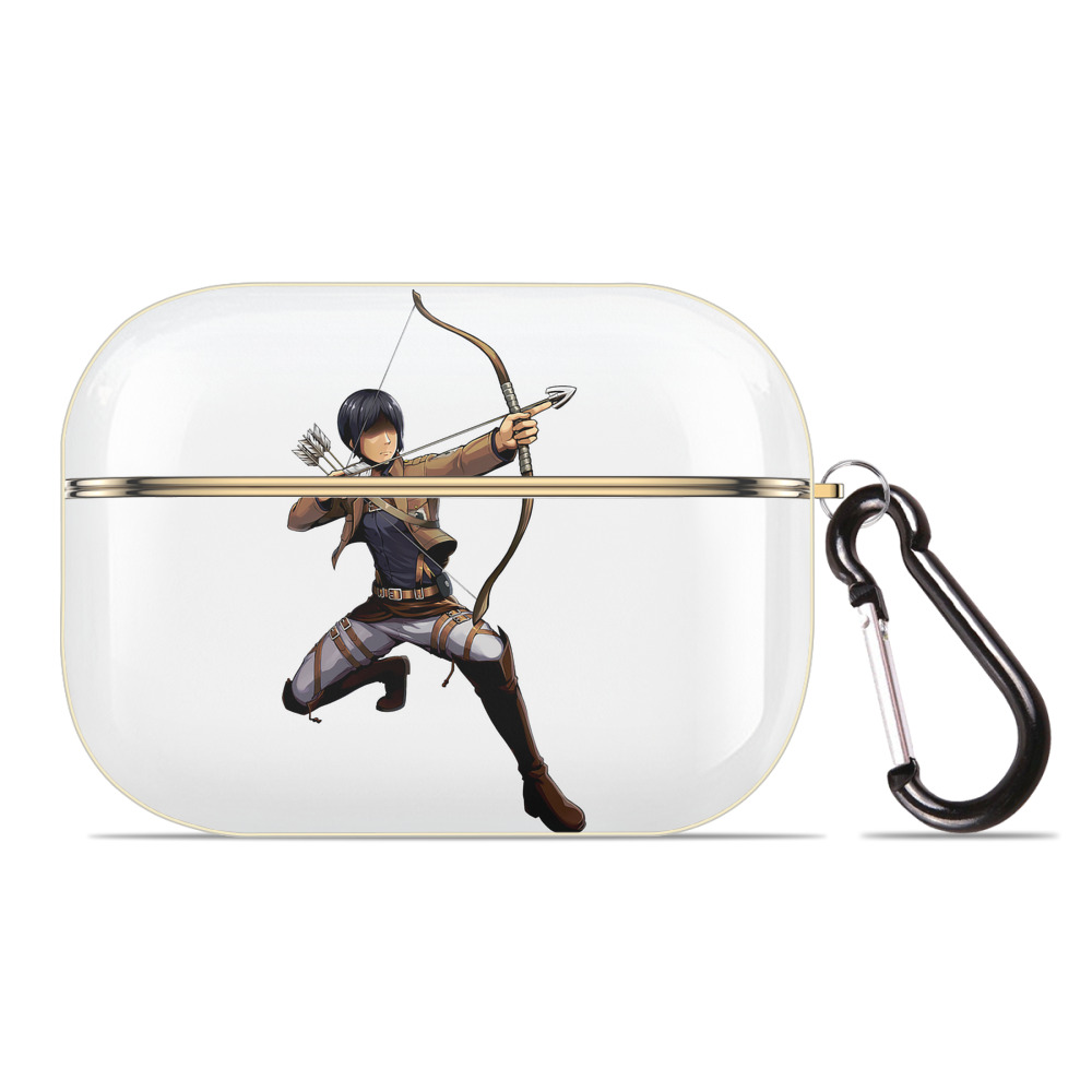 （画像用） 進撃の巨人 Attack on Titan 【AirPods Pro用】ハードシェル保護ケース｜耐衝撃・防指紋・カラビナ付き商品仕様