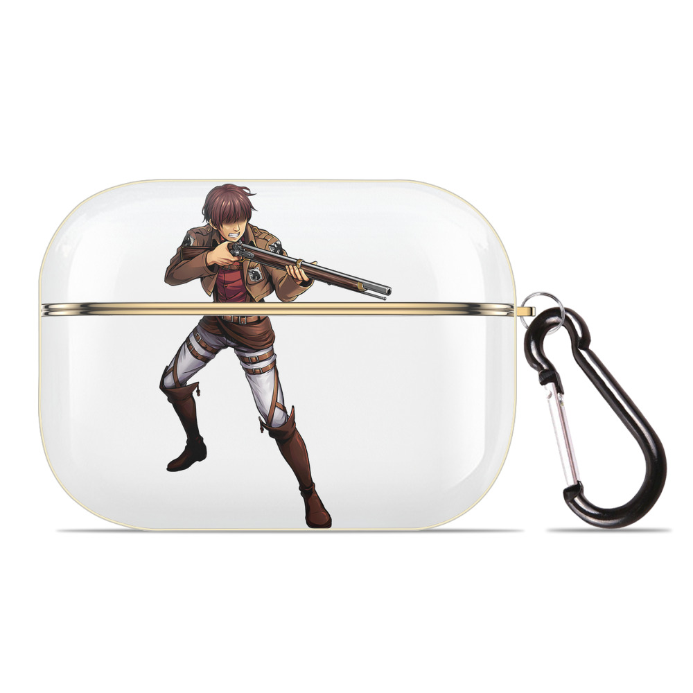 （画像用） 進撃の巨人 Attack on Titan 【AirPods Pro用】ハードシェル保護ケース｜耐衝撃・防指紋・カラビナ付き商品仕様