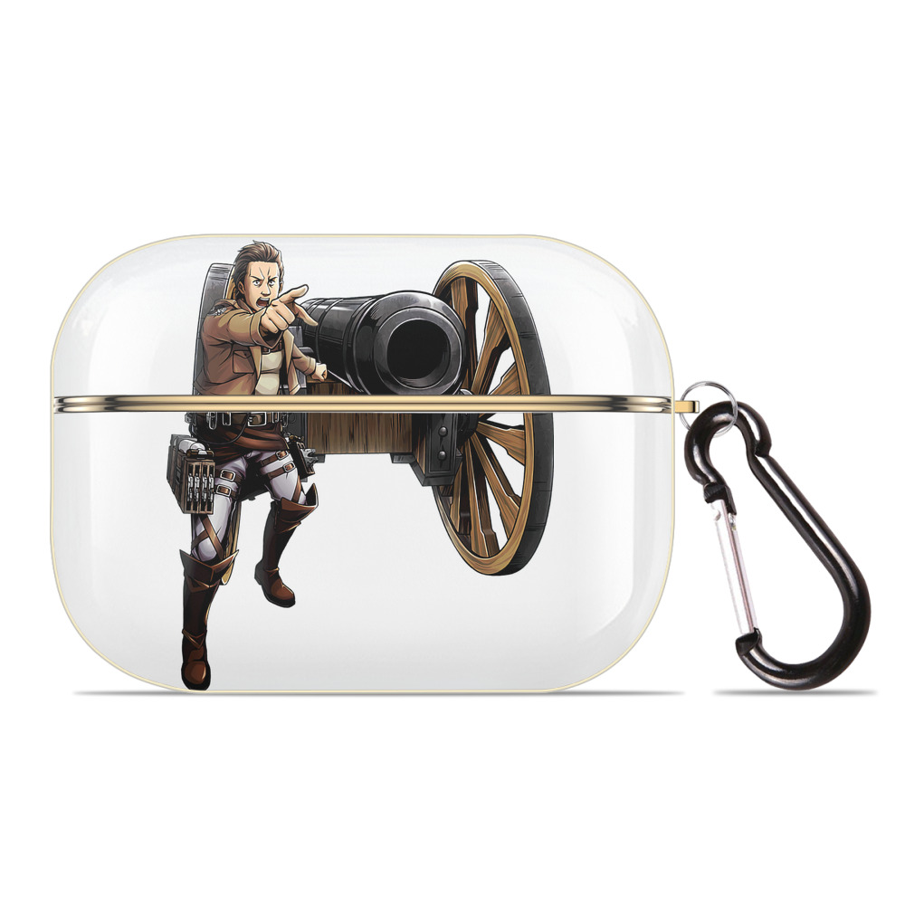 （画像用） 進撃の巨人 Attack on Titan 【AirPods Pro用】ハードシェル保護ケース｜耐衝撃・防指紋・カラビナ付き商品仕様