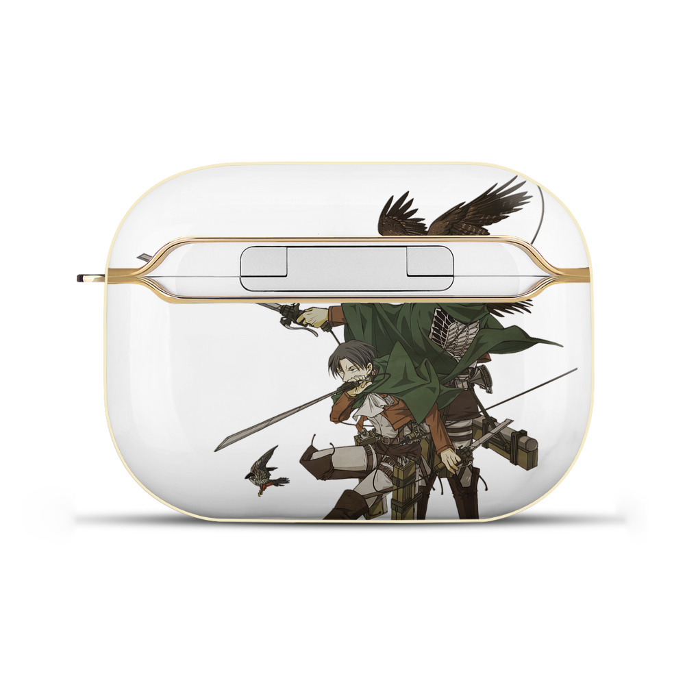 （画像用） 進撃の巨人 Attack on Titan 【AirPods Pro用】ハードシェル保護ケース｜耐衝撃・防指紋・カラビナ付き商品仕様