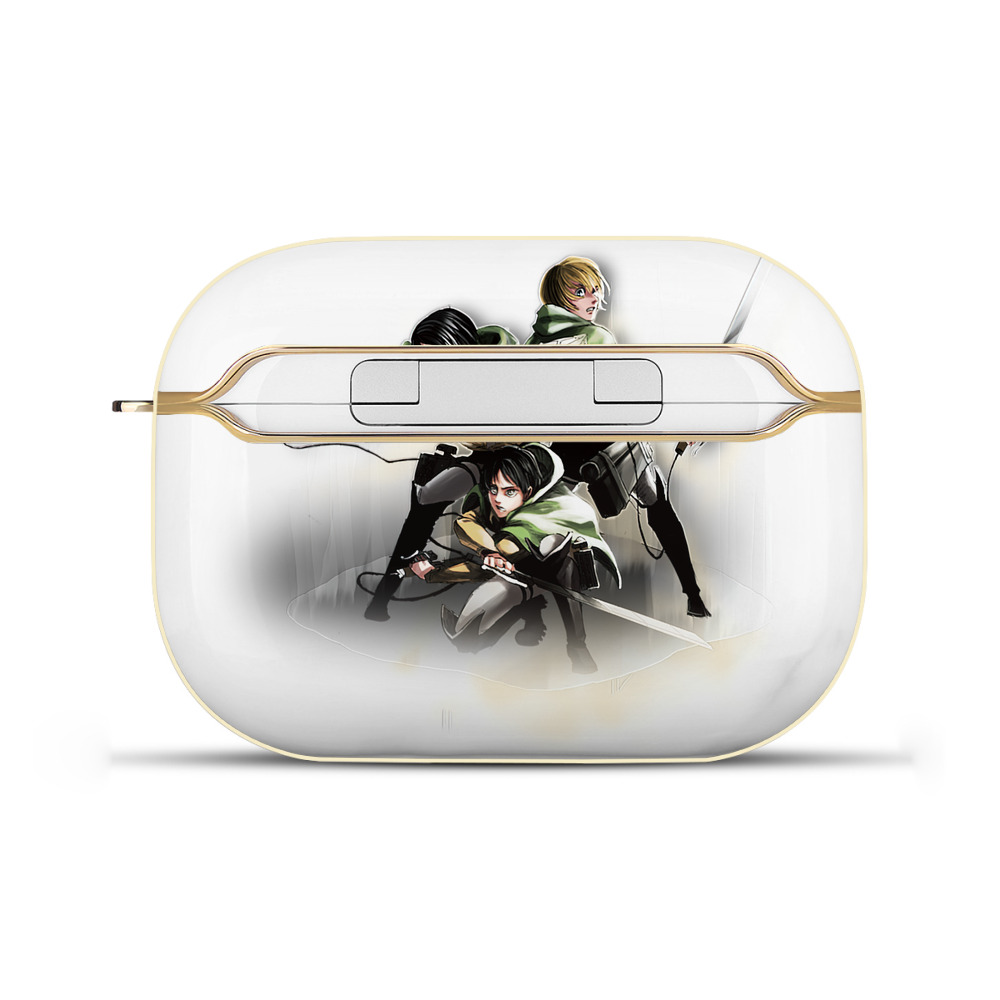 （画像用） 進撃の巨人 Attack on Titan 【AirPods Pro用】ハードシェル保護ケース｜耐衝撃・防指紋・カラビナ付き商品仕様