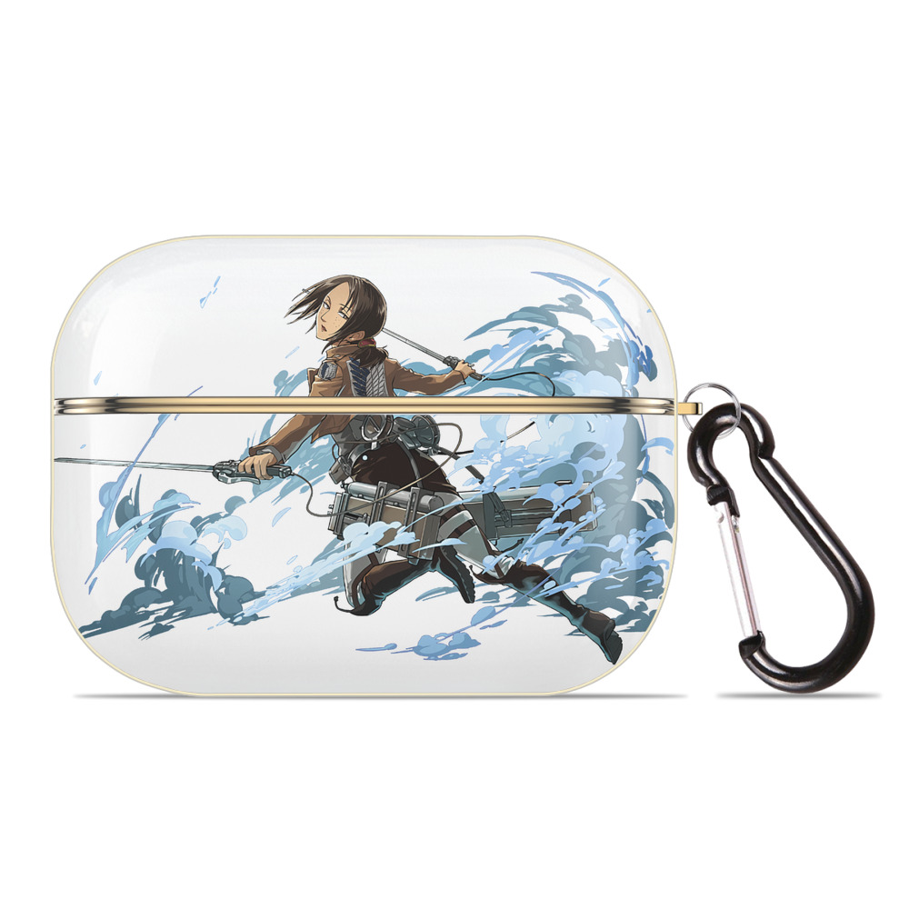 （画像用） 進撃の巨人 Attack on Titan 【AirPods Pro用】ハードシェル保護ケース｜耐衝撃・防指紋・カラビナ付き商品仕様