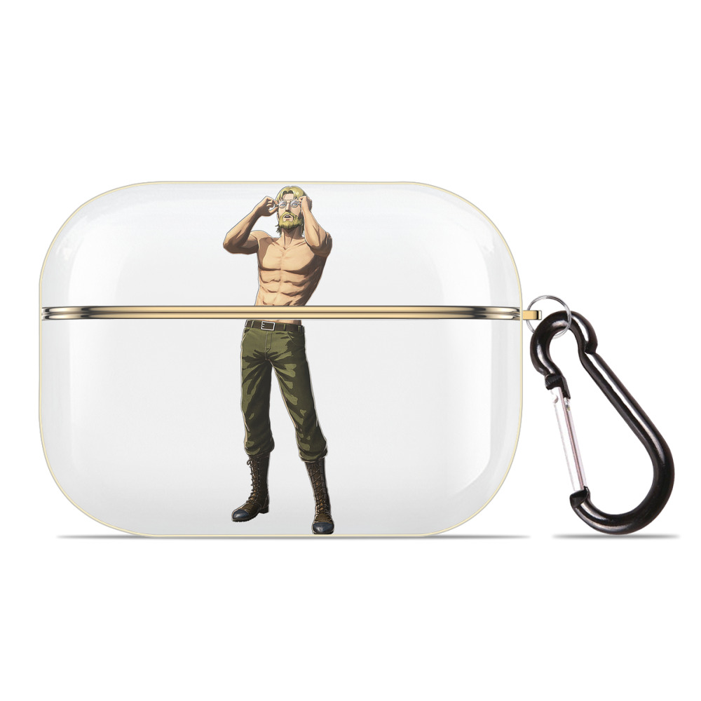 （画像用） 進撃の巨人 Attack on Titan 【AirPods Pro用】ハードシェル保護ケース｜耐衝撃・防指紋・カラビナ付き商品仕様
