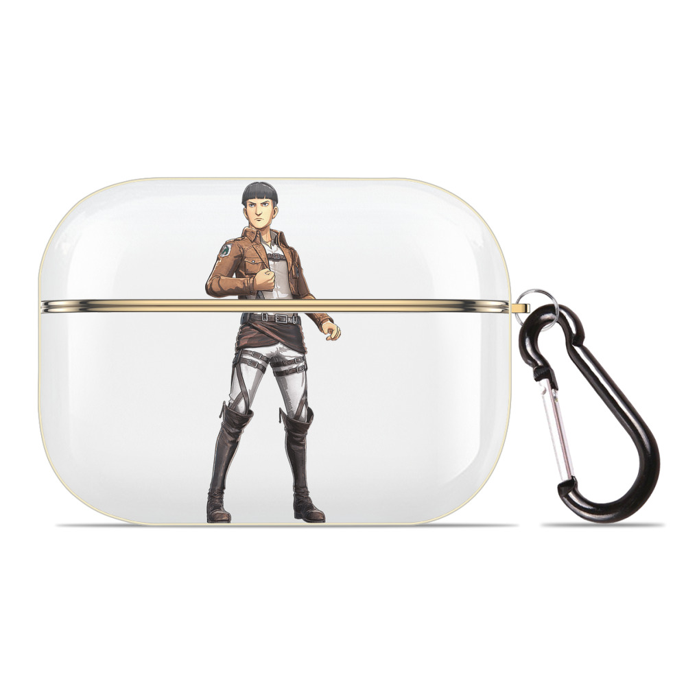 （画像用） 進撃の巨人 Attack on Titan 【AirPods Pro用】ハードシェル保護ケース｜耐衝撃・防指紋・カラビナ付き商品仕様