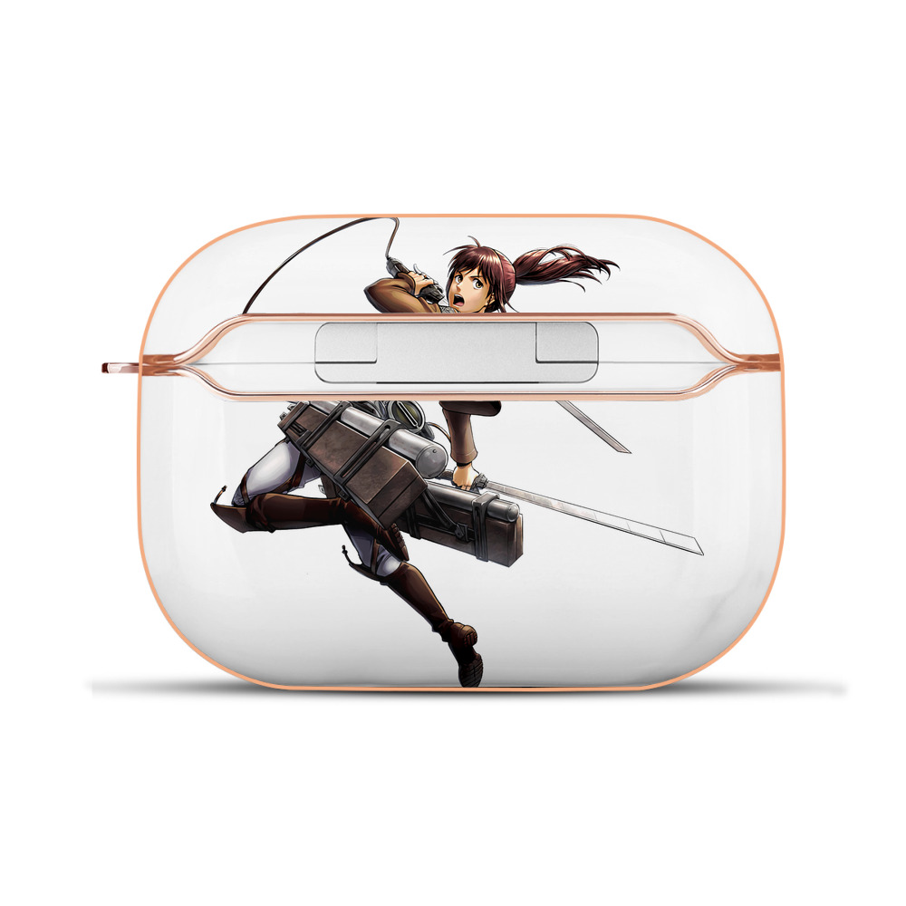 （画像用） 進撃の巨人 サシャ·ブラウス Attack on Titan Sasha Blaus 【AirPods Pro用】ハードシェル保護ケース｜耐衝撃・防指紋・カラビナ付き商品仕様