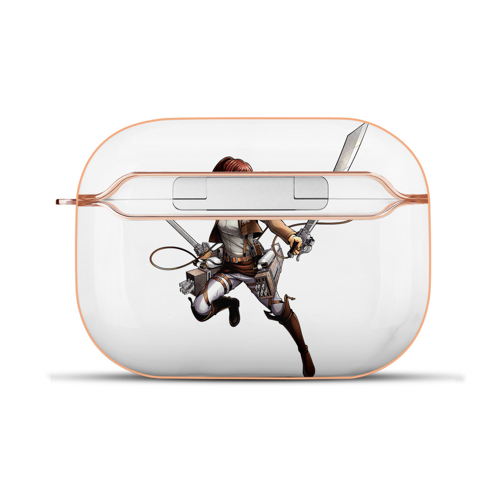 （画像用） 進撃の巨人 サシャ·ブラウス Attack on Titan Sasha Blaus 【AirPods Pro用】ハードシェル保護ケース｜耐衝撃・防指紋・カラビナ付き商品仕様