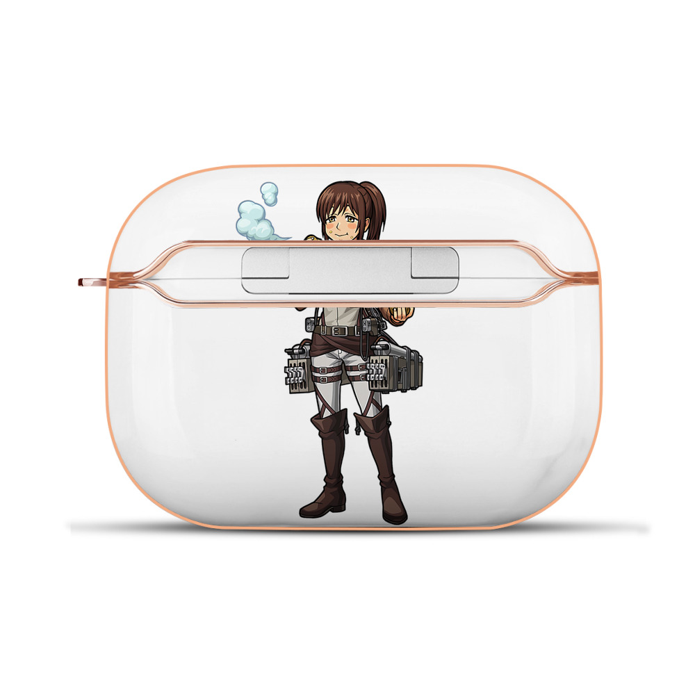 （画像用） 進撃の巨人 サシャ·ブラウス Attack on Titan Sasha Blaus 【AirPods Pro用】ハードシェル保護ケース｜耐衝撃・防指紋・カラビナ付き商品仕様