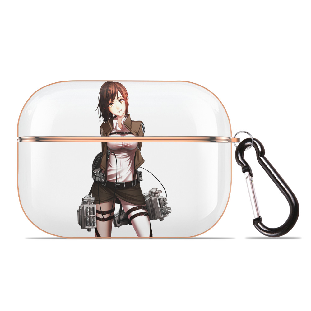 （画像用） 進撃の巨人 サシャ·ブラウス Attack on Titan Sasha Blaus 【AirPods Pro用】ハードシェル保護ケース｜耐衝撃・防指紋・カラビナ付き商品仕様