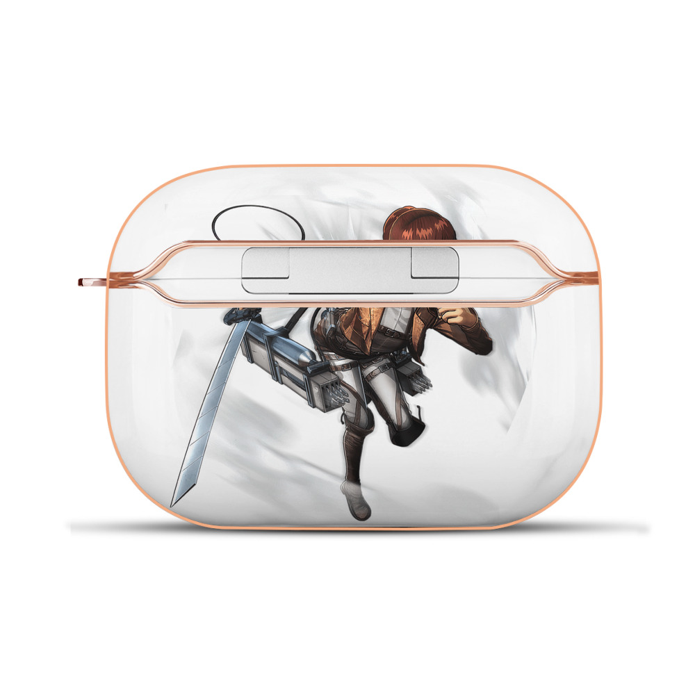 （画像用） 進撃の巨人 サシャ·ブラウス Attack on Titan Sasha Blaus 【AirPods Pro用】ハードシェル保護ケース｜耐衝撃・防指紋・カラビナ付き商品仕様