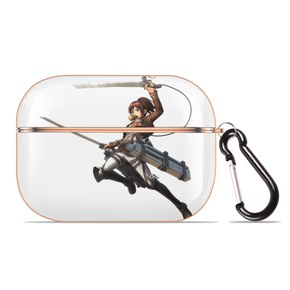 （画像用） 進撃の巨人 サシャ·ブラウス Attack on Titan Sasha Blaus 【AirPods Pro用】ハードシェル保護ケース｜耐衝撃・防指紋・カラビナ付き商品仕様
