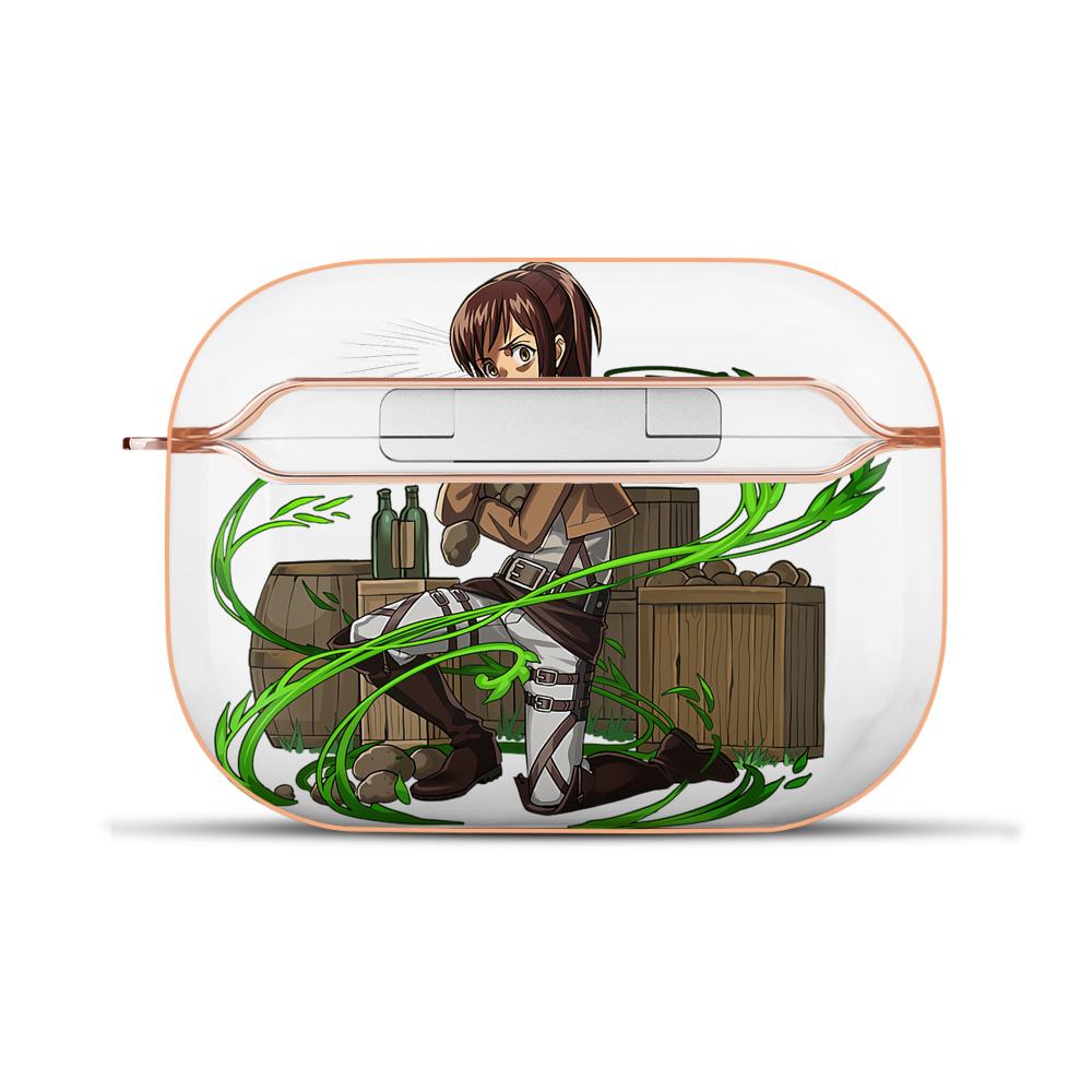 （画像用） 進撃の巨人 サシャ·ブラウス Attack on Titan Sasha Blaus 【AirPods Pro用】ハードシェル保護ケース｜耐衝撃・防指紋・カラビナ付き商品仕様
