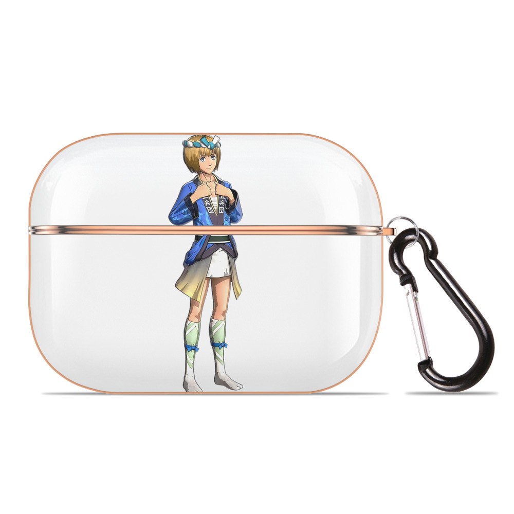 （画像用） 進撃の巨人 アルミン·アルレルト Attack on Titan Armin Arlert 【AirPods Pro用】ハードシェル保護ケース｜耐衝撃・防指紋・カラビナ付き商品仕様