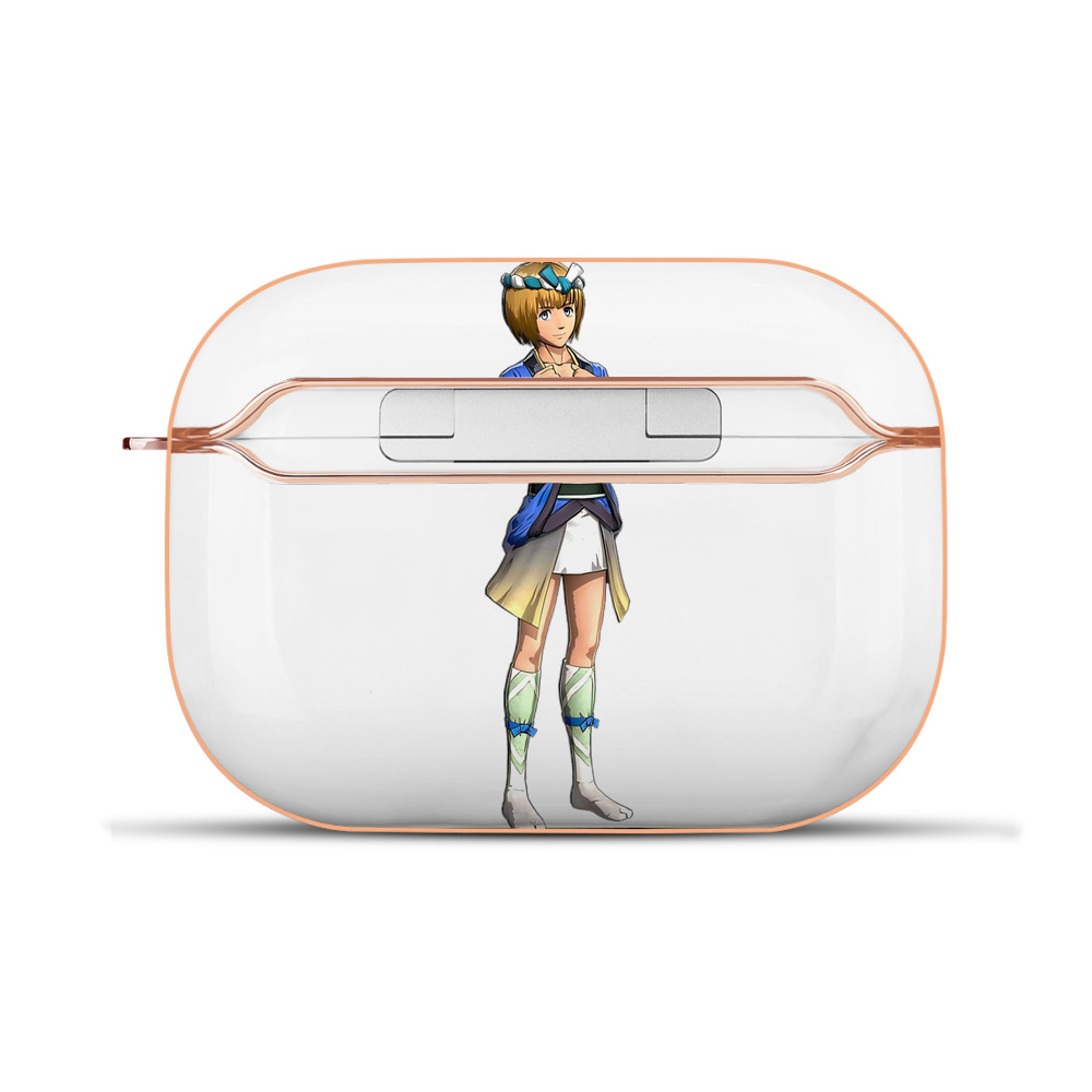 （画像用） 進撃の巨人 アルミン·アルレルト Attack on Titan Armin Arlert 【AirPods Pro用】ハードシェル保護ケース｜耐衝撃・防指紋・カラビナ付き商品仕様