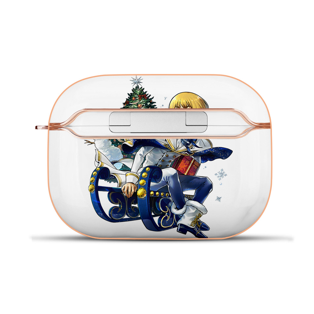 （画像用） 進撃の巨人 アルミン·アルレルト Attack on Titan Armin Arlert 【AirPods Pro用】ハードシェル保護ケース｜耐衝撃・防指紋・カラビナ付き商品仕様