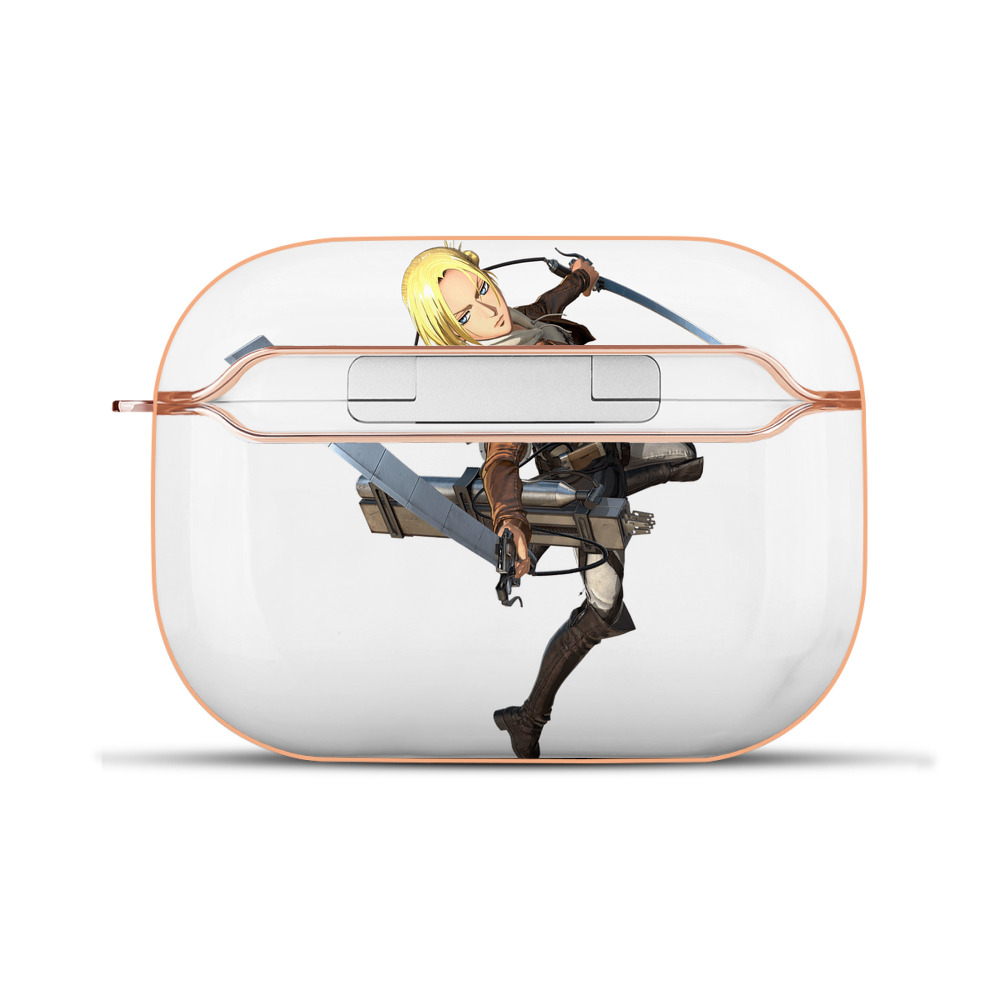 （画像用） 進撃の巨人 アニ・レオンハート Attack on Titan Annie Leonhart 【AirPods Pro用】ハードシェル保護ケース｜耐衝撃・防指紋・カラビナ付き商品仕様