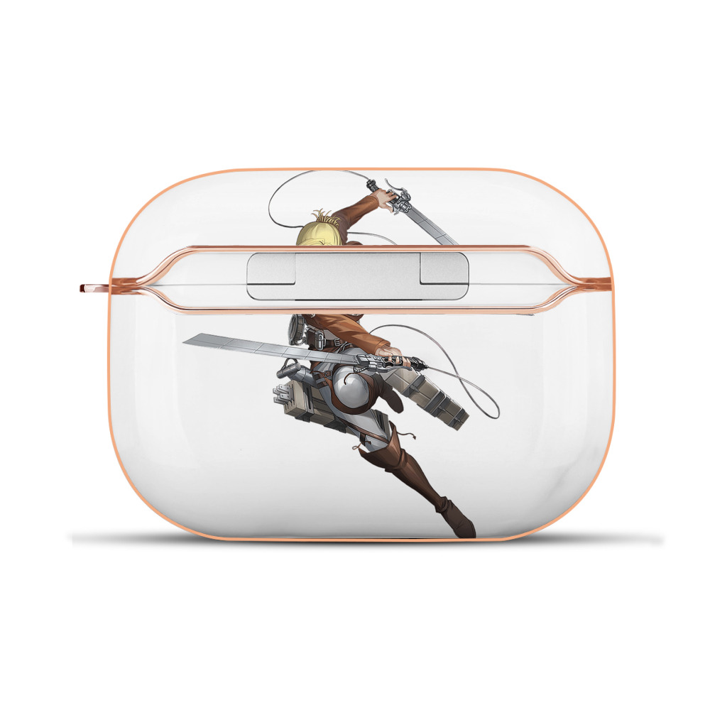 （画像用） 進撃の巨人 アニ・レオンハート Attack on Titan Annie Leonhart 【AirPods Pro用】ハードシェル保護ケース｜耐衝撃・防指紋・カラビナ付き商品仕様
