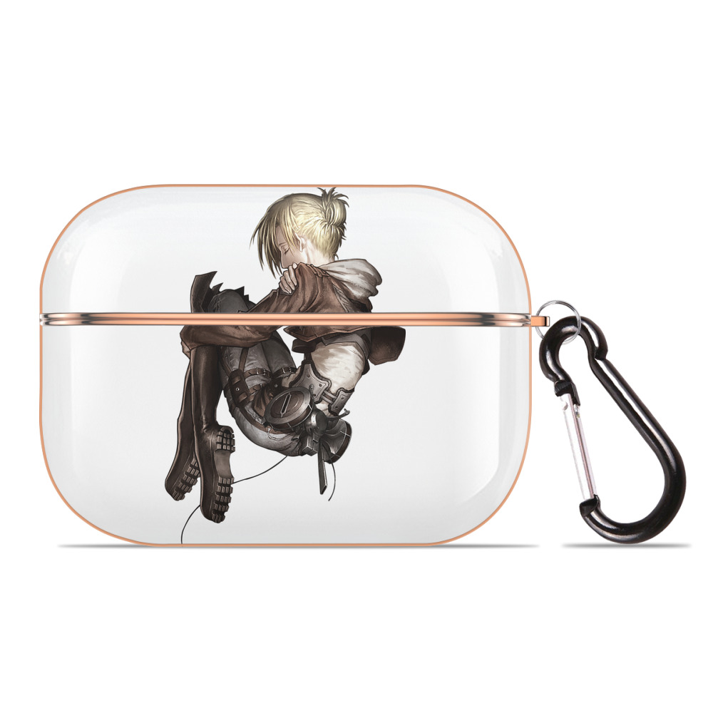 （画像用） 進撃の巨人 アニ・レオンハート Attack on Titan Annie Leonhart 【AirPods Pro用】ハードシェル保護ケース｜耐衝撃・防指紋・カラビナ付き商品仕様
