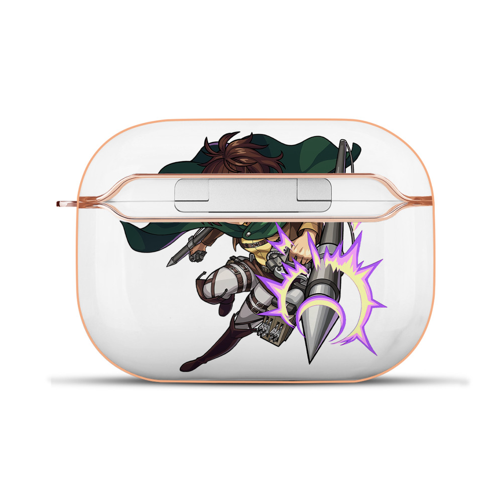 （画像用） 進撃の巨人 ハンジ·ゾエ Attack on Titan Hanji Zoe 【AirPods Pro用】ハードシェル保護ケース｜耐衝撃・防指紋・カラビナ付き商品仕様