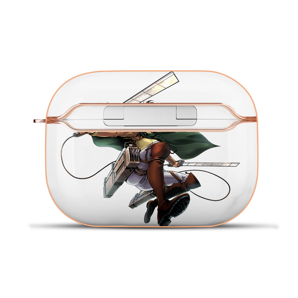 （画像用） 進撃の巨人 ハンジ·ゾエ Attack on Titan Hanji Zoe 【AirPods Pro用】ハードシェル保護ケース｜耐衝撃・防指紋・カラビナ付き商品仕様