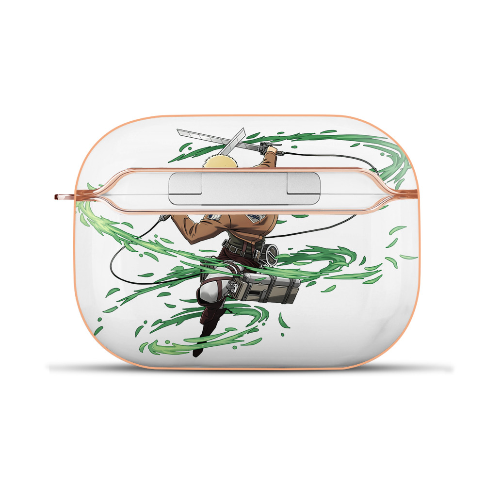 （画像用） 進撃の巨人 ライナー・ブラウン Attack on Titan Reiner Braun 【AirPods Pro用】ハードシェル保護ケース｜耐衝撃・防指紋・カラビナ付き商品仕様